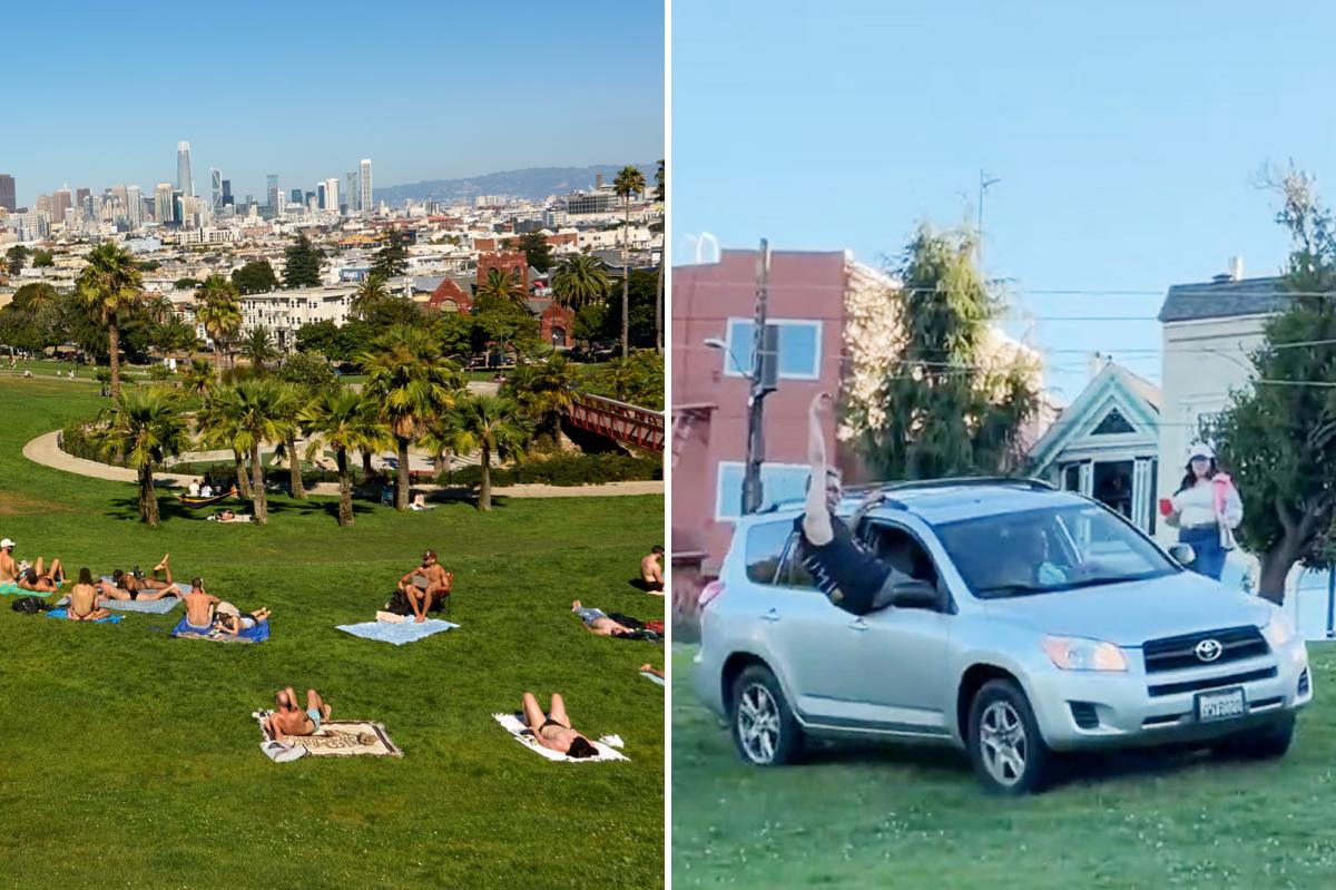 San Francisco Dolores Park reckless driver arrested after evading police