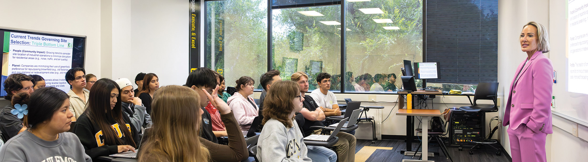 CSULB's supply chain program is expanding; Jessica Robinson on benefits for students — and Long Beach