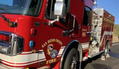 Binational Border 6 Fire continues its spread near Tecate Peak