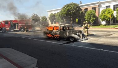 Classic Chevrolet Reduced To Ashes In Anaheim Fire – ONSCENE.TV