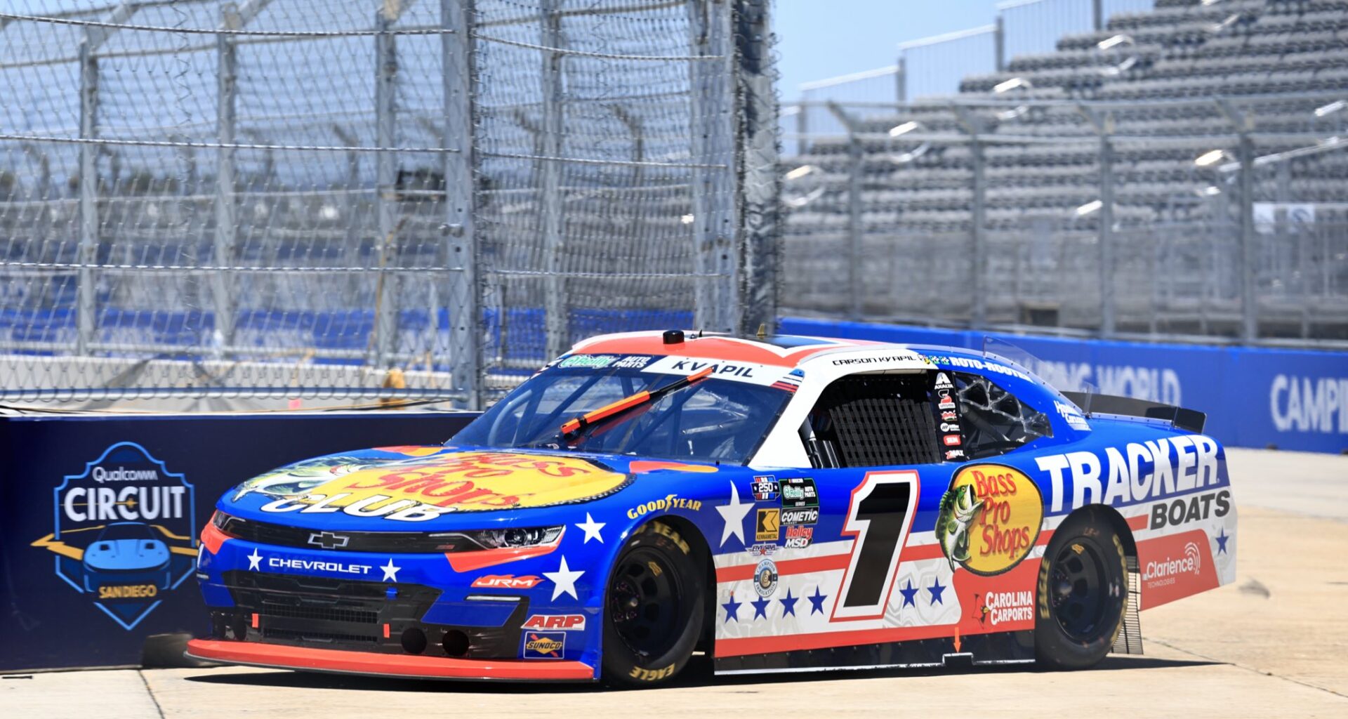 San Diego Starting Lineup: June 2026 (NASCAR O'Reilly Series)