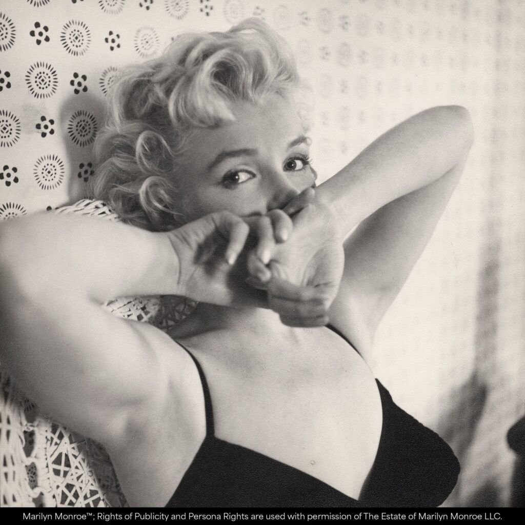 a photograph of marilyn monroe