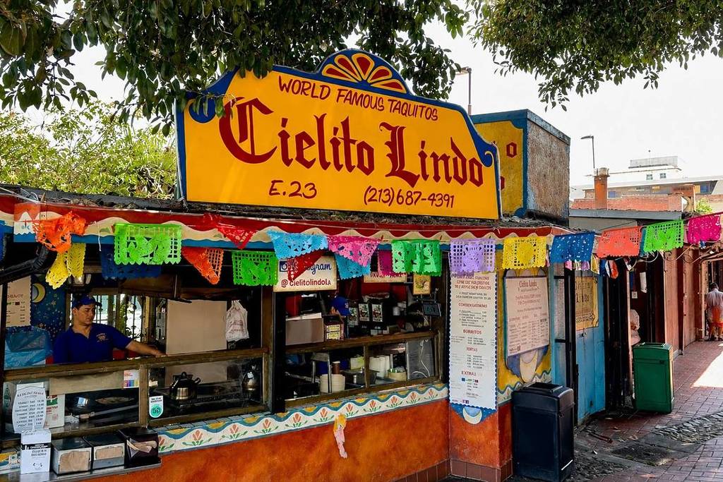 L.A.’s oldest family-run taquito stand is officially back in business on Olvera Street after a $52,000 community fundraising campaign