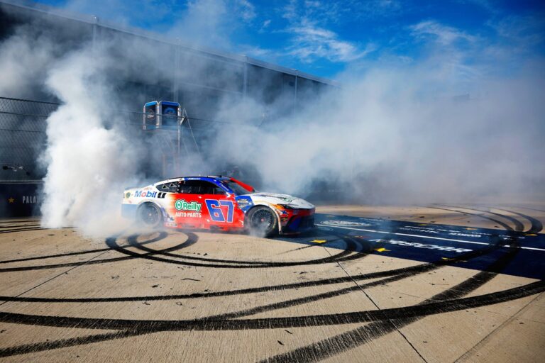 Corey Heim Burnout - San Diego CA - Naval Base Coronado - NASCAR Cup Series