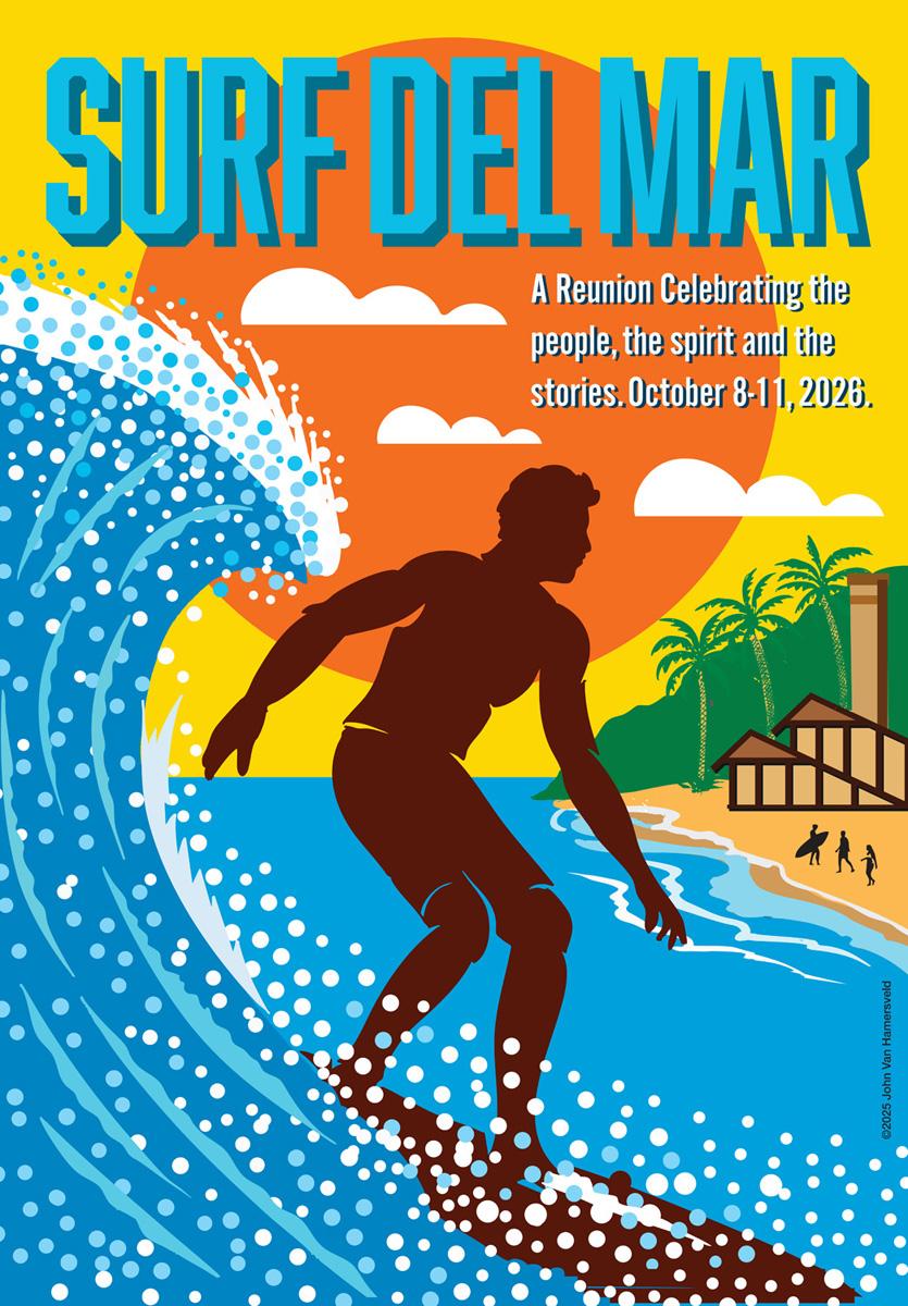 Surf Del Mar poster (Courtesy of John Van Hamersveld)