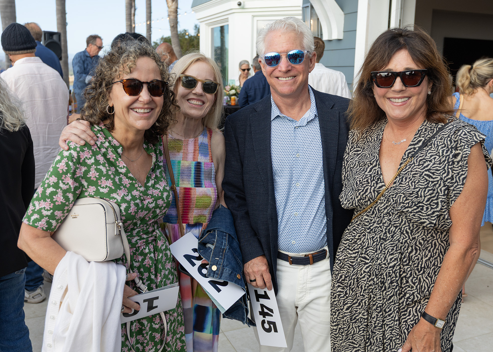 Susan Lyon, Jennifer Biddle, Brad and Lisa Schwartz (Jon Clark)