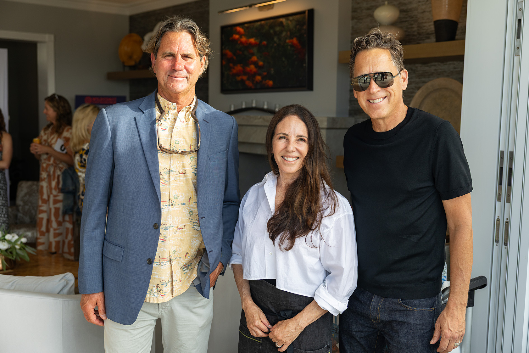 Serge Dedina (executive director, Wildcoast), Karen Krasne, Jamie Kiskis (Jon...