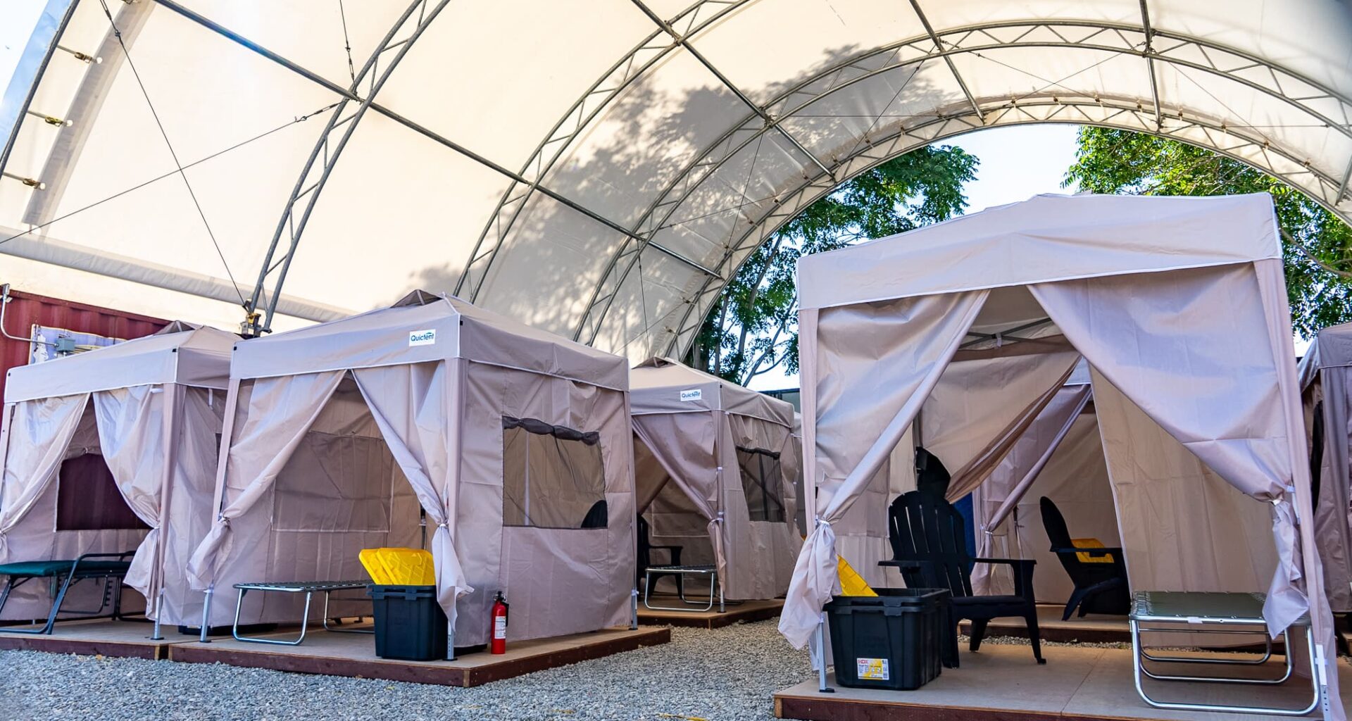 Safe camping site for homeless individuals opens in Sacramento