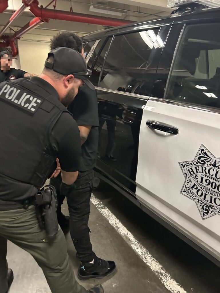 Oakland man arrested in Hercules for human trafficking of a minor