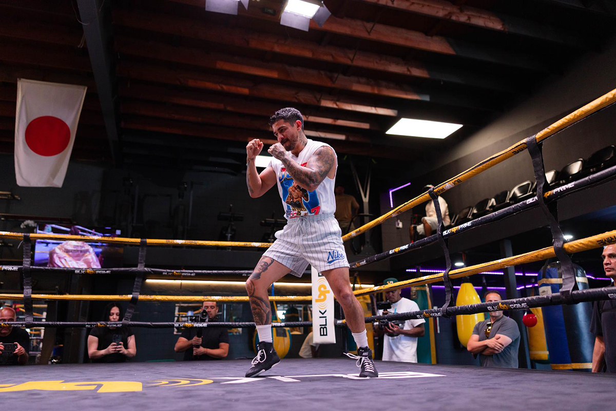 JoJo Diaz Jr. is now training with Hall of Famer Freddie Roach. Photo: MF PRO