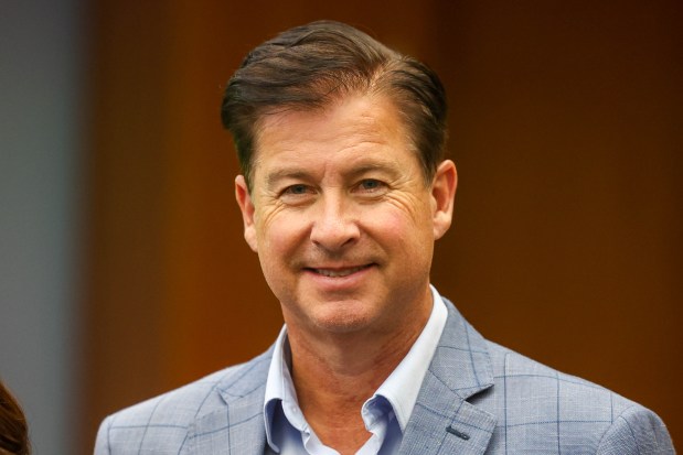 Alameda County District 1 Supervisor and Board President David Haubert during an Alameda County Board of Supervisors meeting in Oakland, Calif., on Tuesday, Dec. 9, 2025. (Ray Chavez/Bay Area News Group)