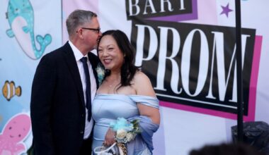 Photos: Over a thousand people attend BART's first prom night at Rockridge Station