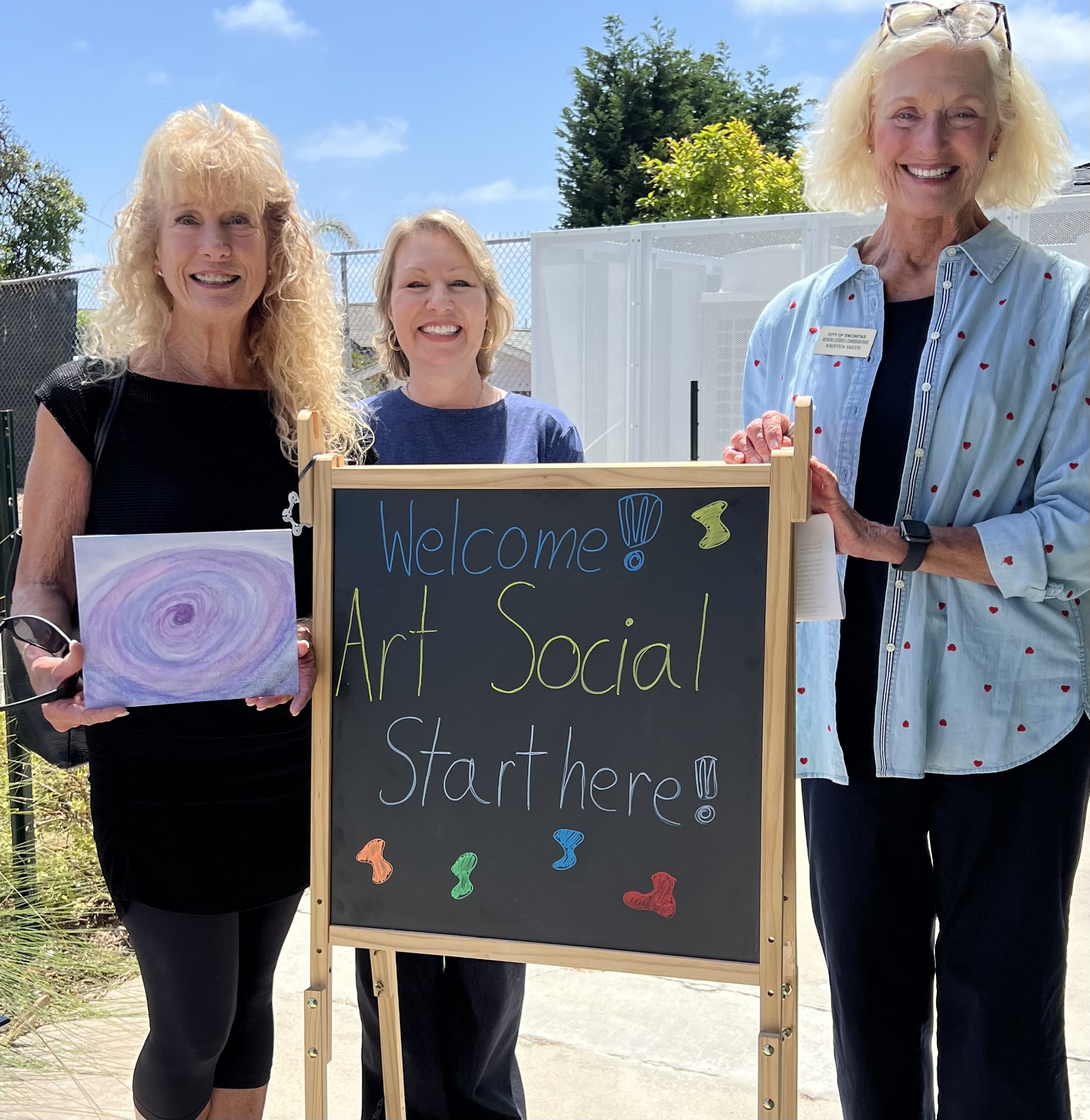 Participants of all ages created artwork and built new friendships...