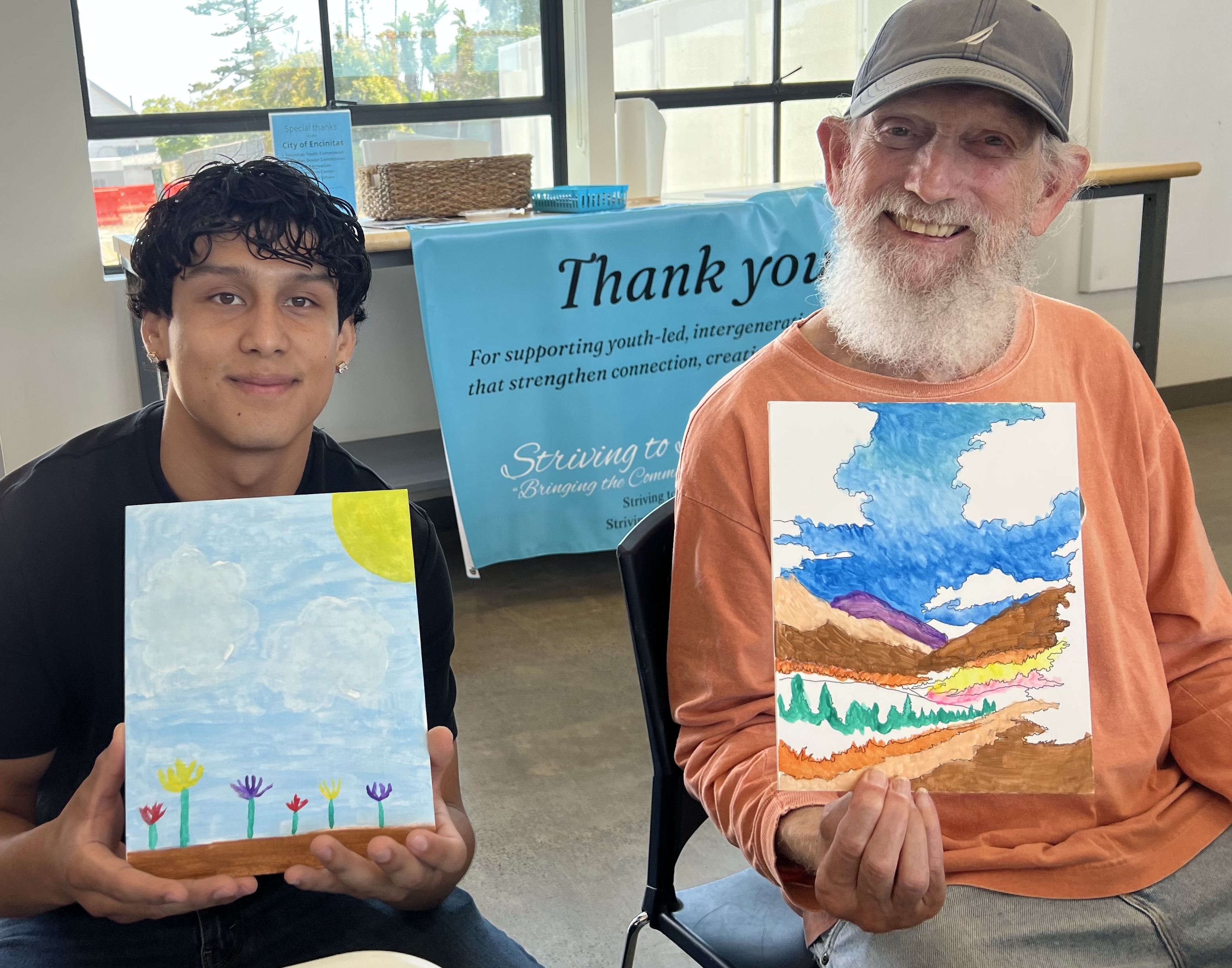 Participants of all ages created artwork and built new friendships...