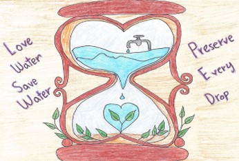 Winning poster by Yohan R. (Courtesy of Olivenhain Municipal Water...