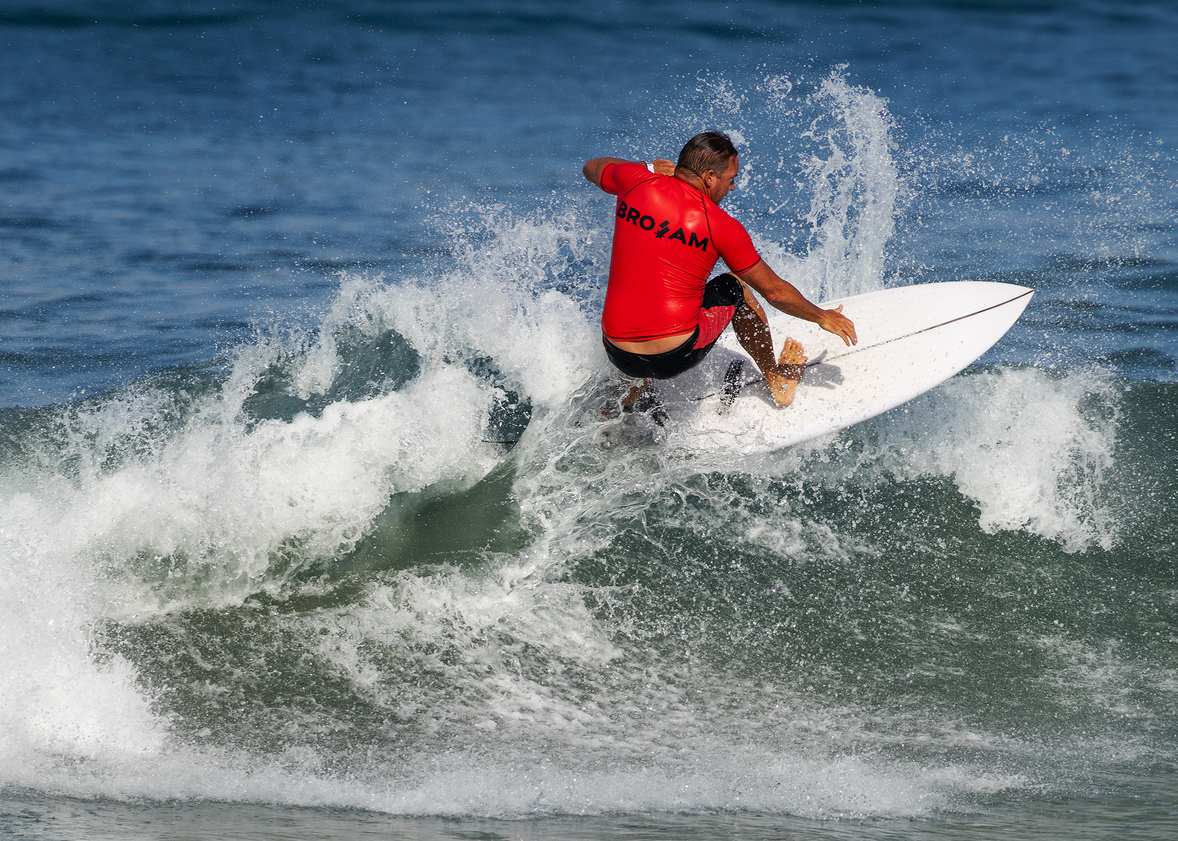 Participants in the Bro Am surf contests (Jon Clark)