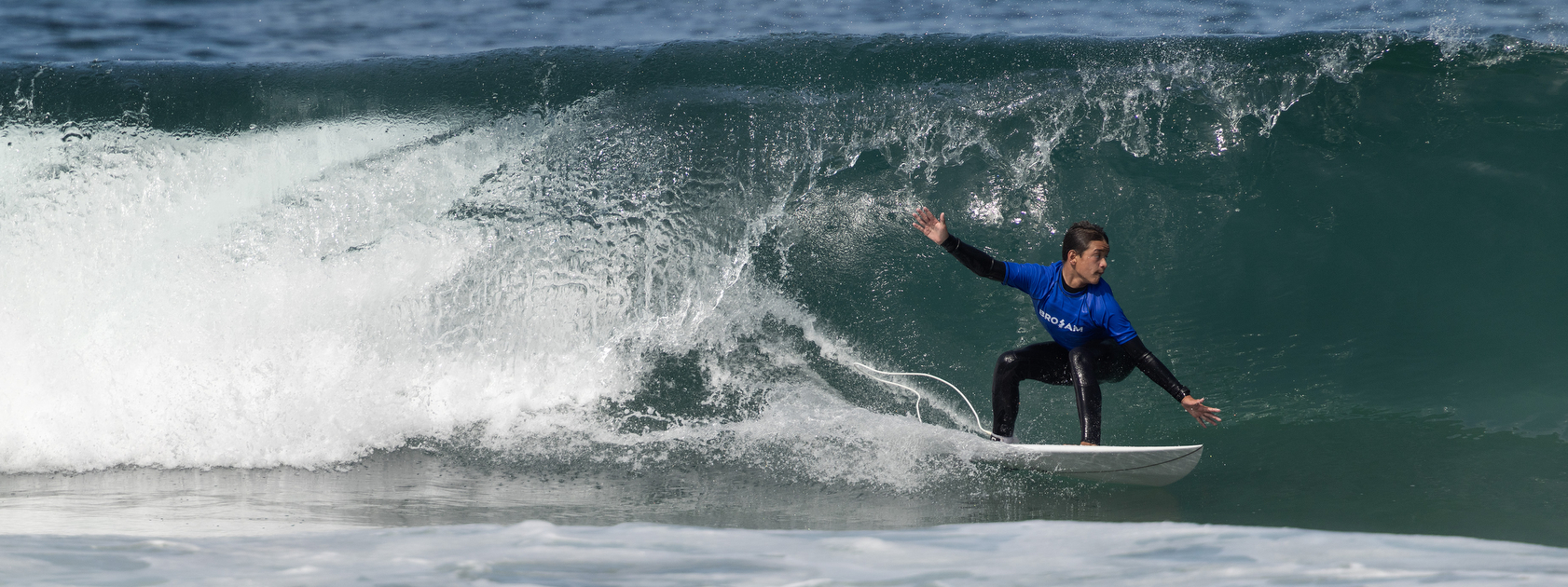 Participants in the Bro Am surf contests (Jon Clark)