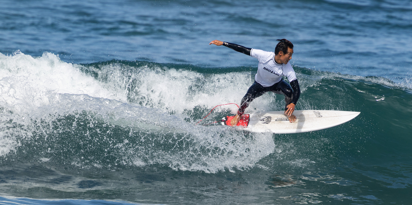 Participants in the Bro Am surf contests (Jon Clark)