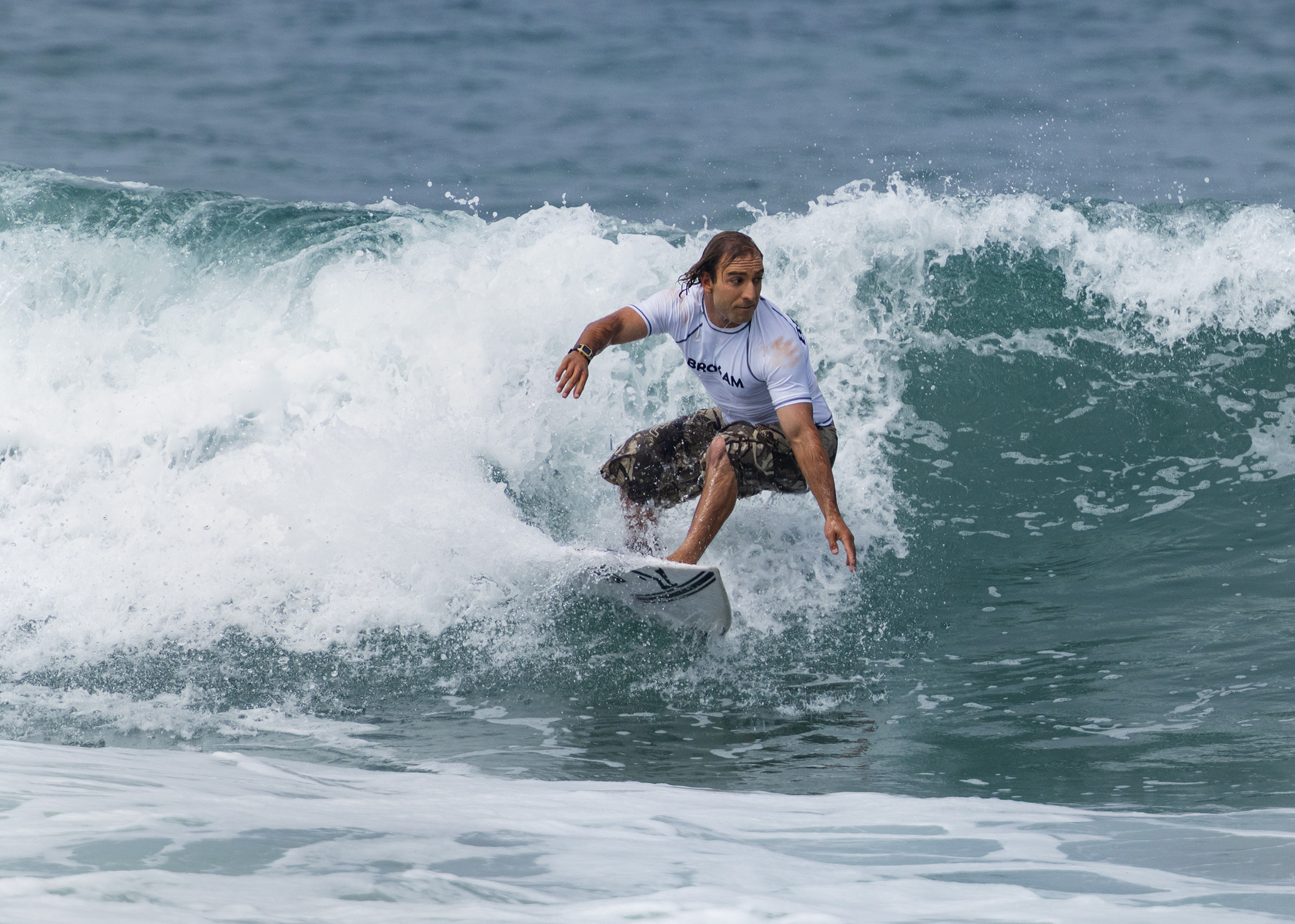 Participants in the Bro Am surf contests (Jon Clark)