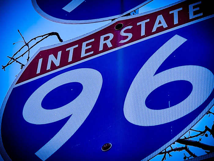 1 ejected from car after going off road on exit ramp in Oakland County