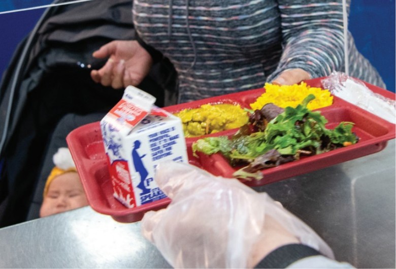 Providing free meals