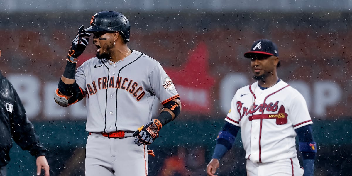 Braves-Giants game postponed due to inclement weather