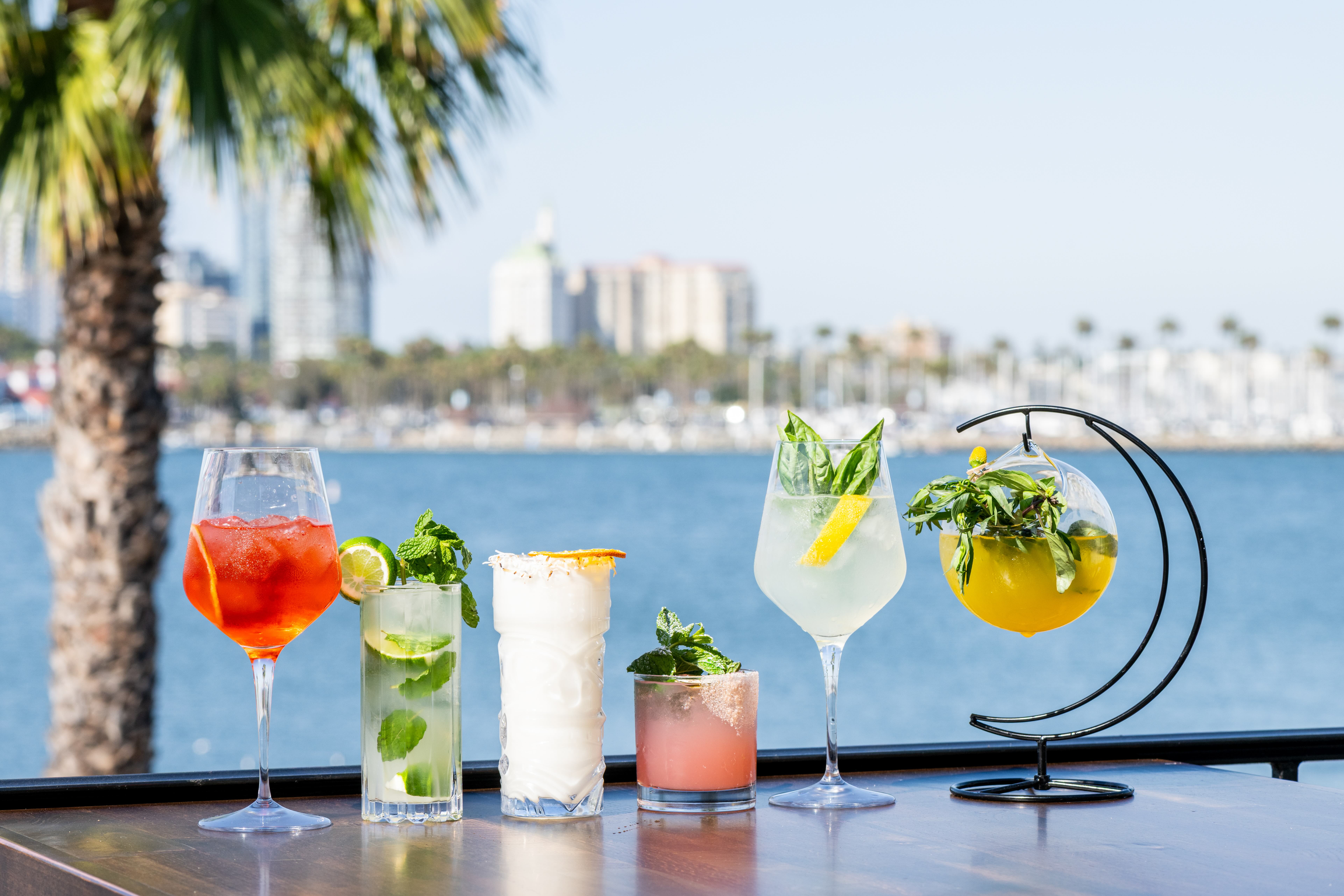 Some offerings at The Reef Restaurant in Long Beach, which...