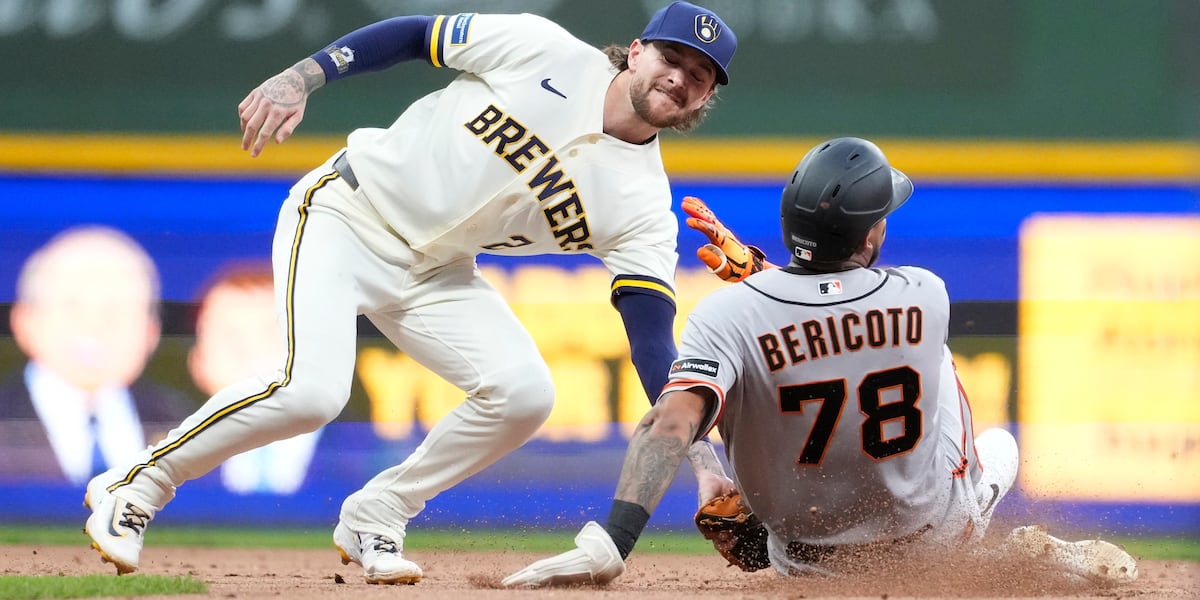 Webb and Bericoto lead the way as Giants hold off the Brewers 1-0