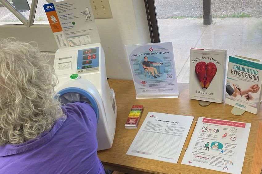Rural California libraries become hubs for blood pressure screenings