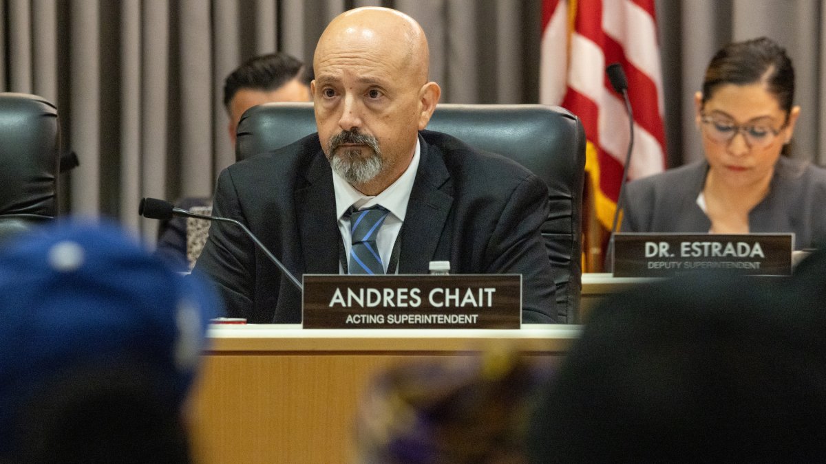Andrés Chait named superintendent of LAUSD – NBC Los Angeles