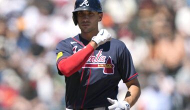 After a nightmare trip to California, Braves limp home with slimmer NL East lead