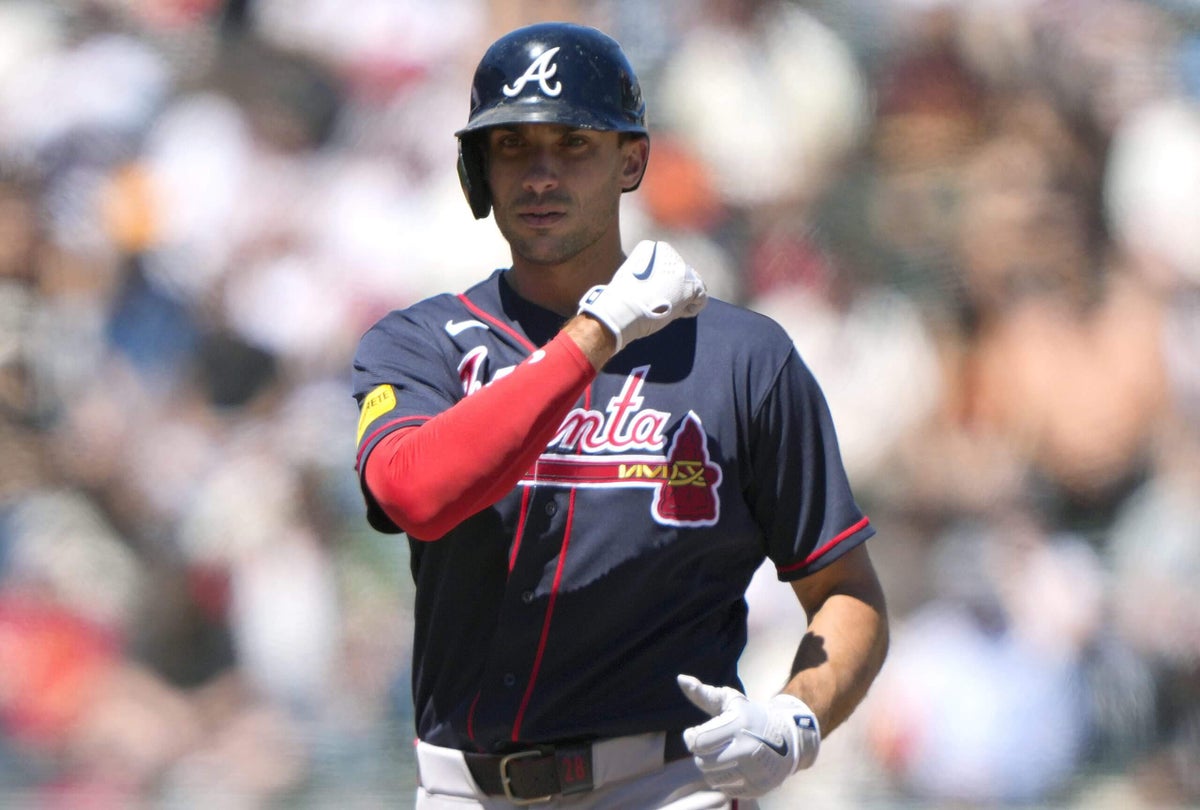 After a nightmare trip to California, Braves limp home with slimmer NL East lead