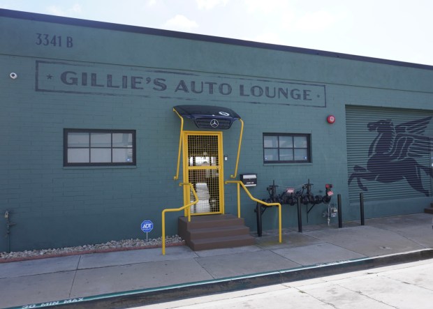 Gillie's Auto Lounge opened in April at 3341 Hancock St. (Provided by Alysa Rodriguez)