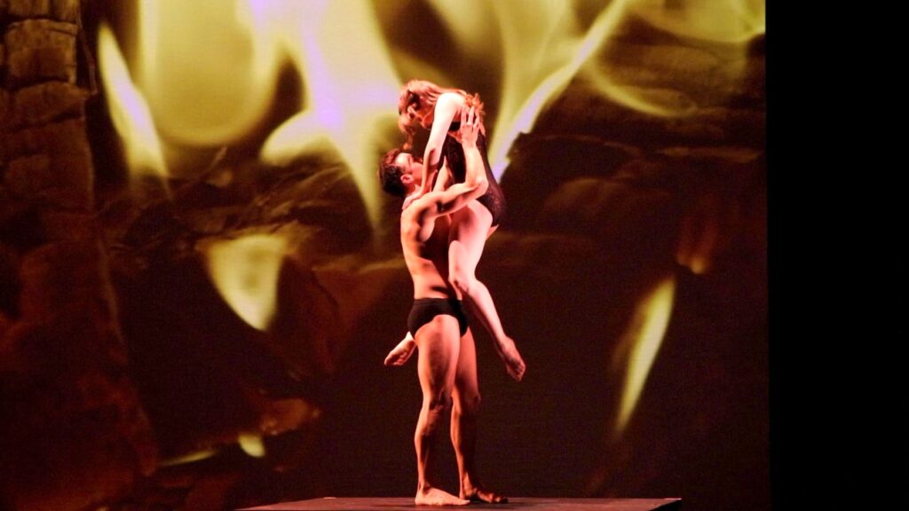 HAUNTED - Bed duet - Photo Courtesy of Paul Salern.
