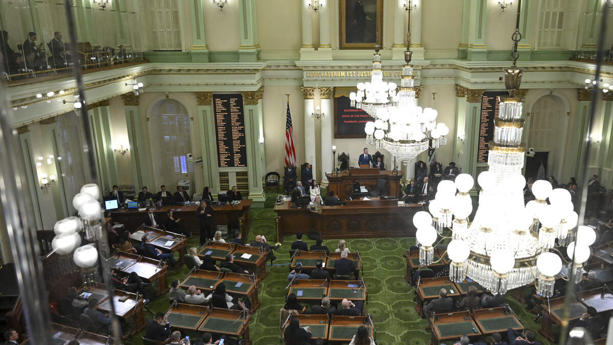 Gov. Gavin Newsom gives his final State of the State address as governor at the California Capitol in Sacramento on Thursday, Jan. 8, 2026. Gov. Gavin Newsom gives his final State of the State address as governor at the California Capitol in Sacramento on Thursday, Jan. 8, 2026.