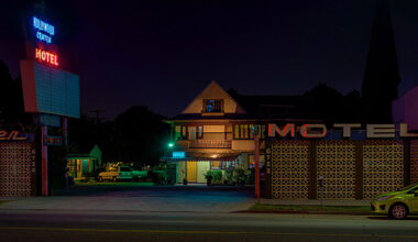 The motel in 2014, in better — but still pretty seedy — days