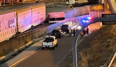 Harbor Drive back open to traffic after East Village train derailment – NBC 7 San Diego