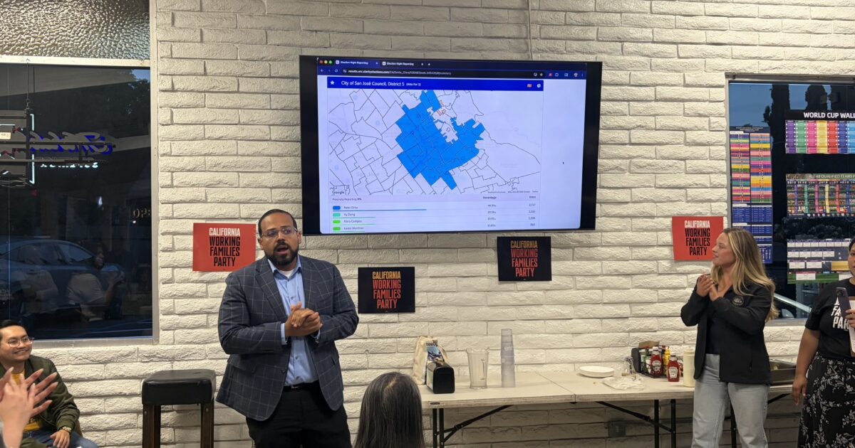 Peter Ortiz ahead in early results for San Jose District 5 race