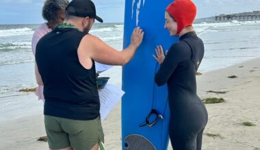 La Jolla church holds first blessing of the surfboards – NBC 7 San Diego