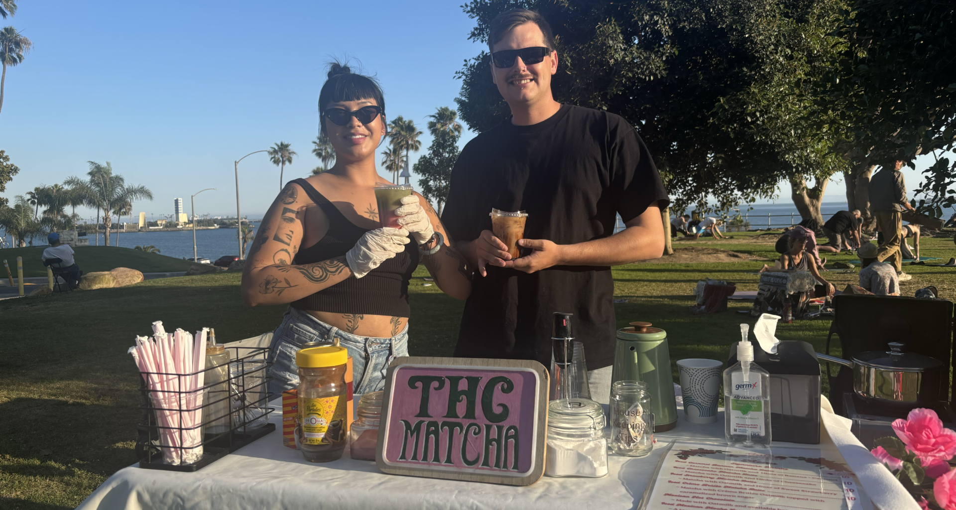 This THC Matcha Latte Vendor in Long Beach Supports Immigrants with Her Proceeds ~ L.A. TACO