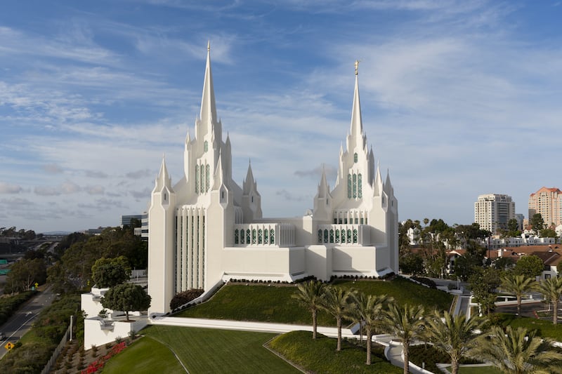 The San Diego California Temple.