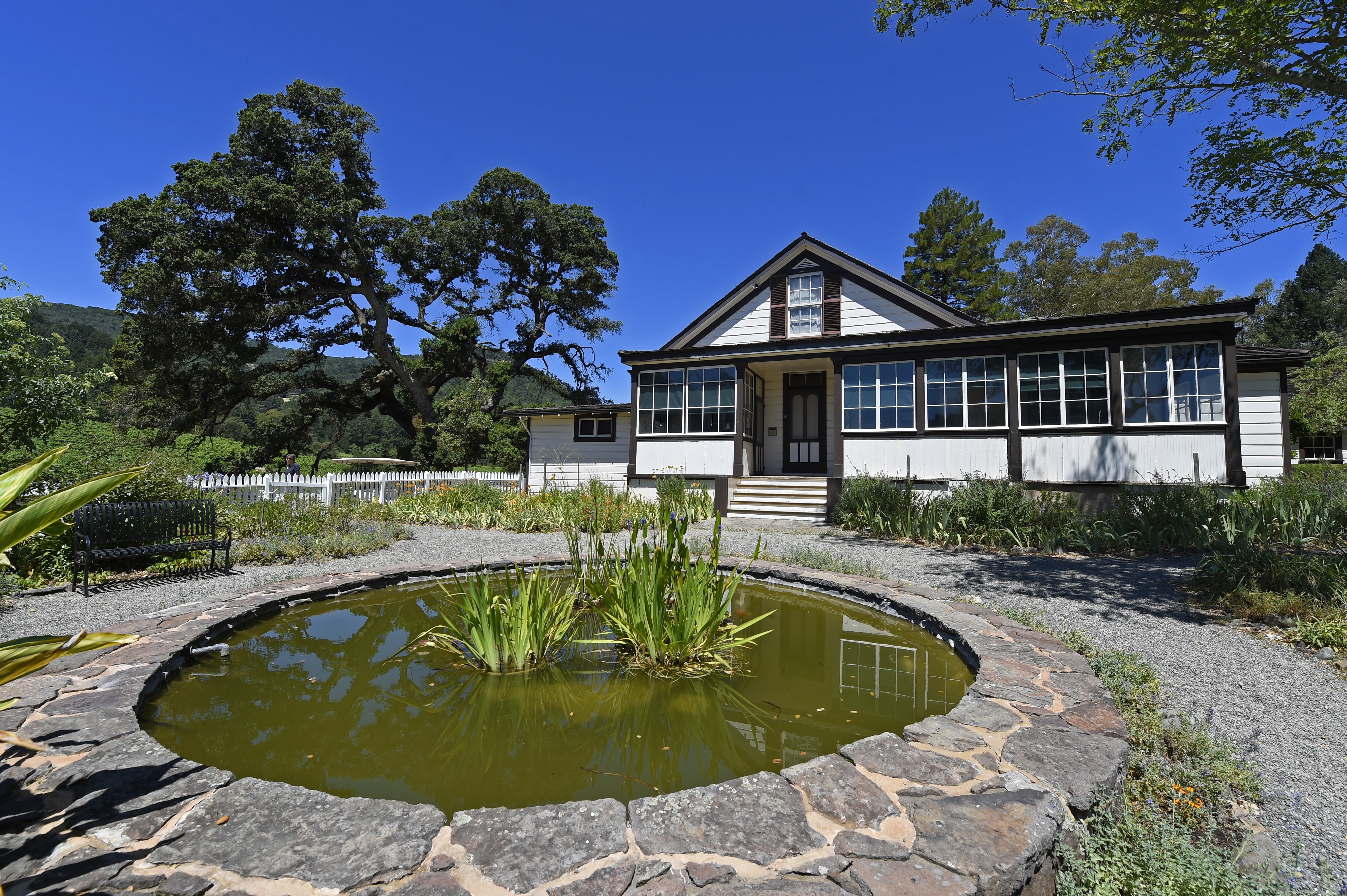 The Cottage where Jack London lived with his wife Charmian...