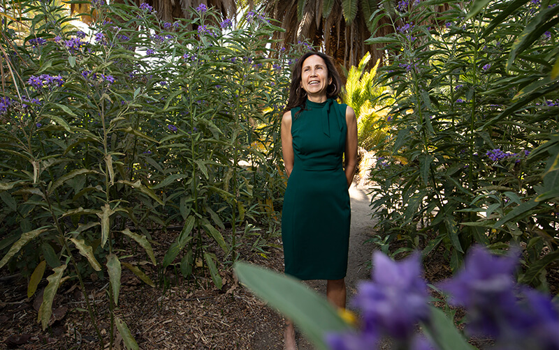 Joya Salas Sows Vision for CSUF's Arboretum and Botanical Garden