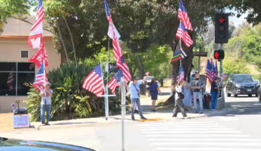 Rally for Escondido army veteran who died after attack outside Trump-themed home – NBC 7 San Diego