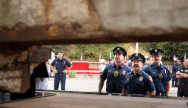 16,900-pound steel beam recovered from 9/11 attack displayed in LA – Daily News