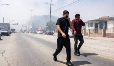 Boyle Heights warehouse fire sparks news questions over industrial toxins in LA County neighborhoods – Daily Breeze