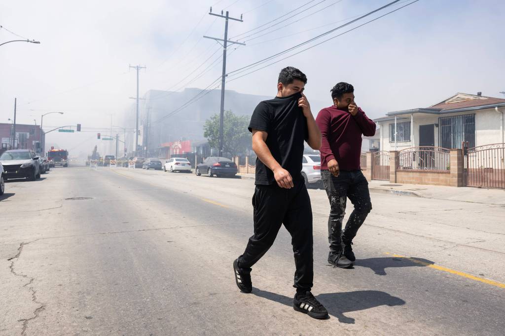 Boyle Heights warehouse fire sparks news questions over industrial toxins in LA County neighborhoods – Daily Breeze