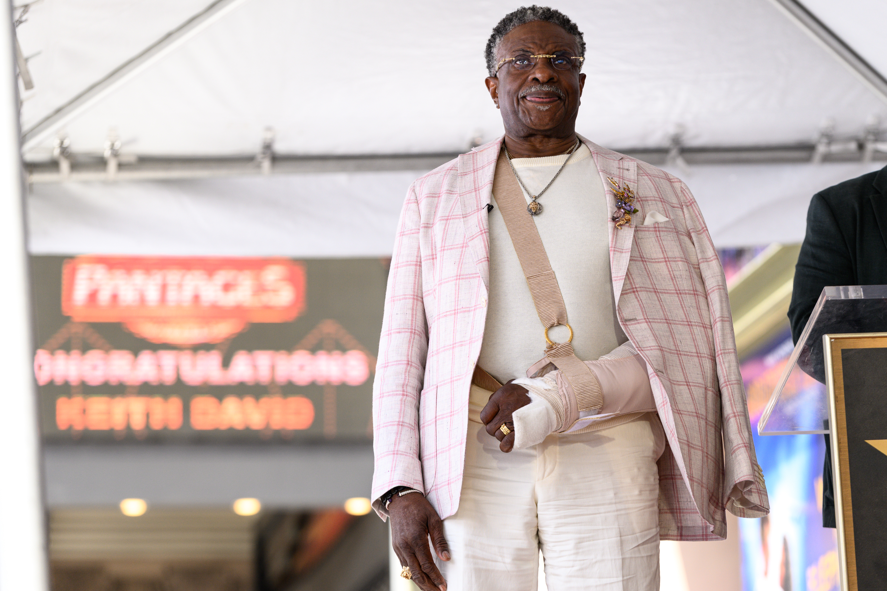 Keith David is honored with a star on the Hollywood...