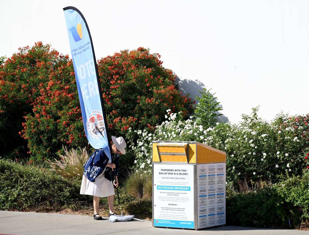 Fire damages limited number of ballots in LA; report of vandalism targeting Long Beach elections unfounded – Daily News