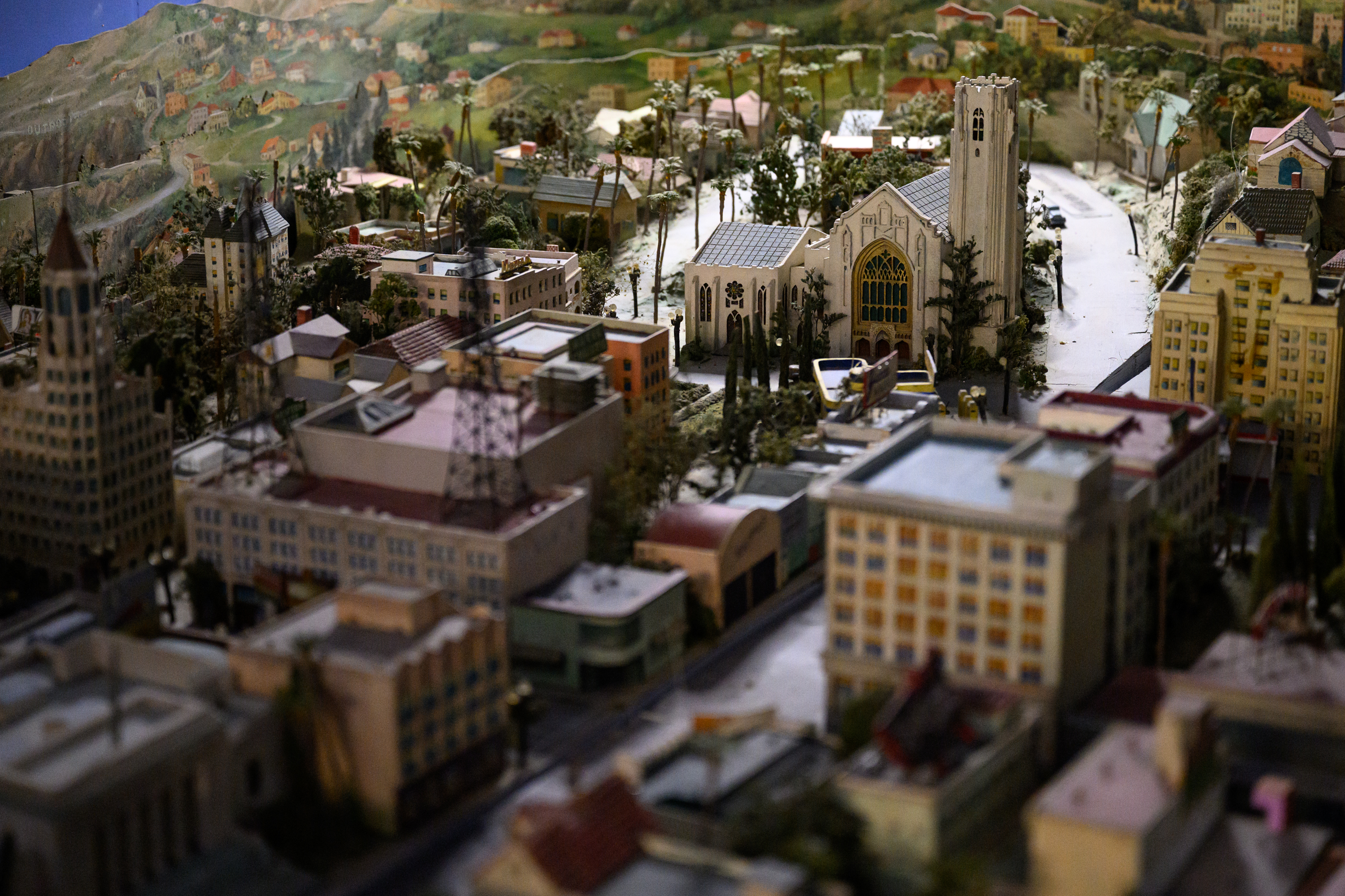The Hollywood miniature created in the 1930s by Joe Pellkofer...